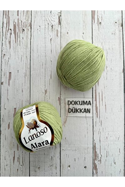 Lanoso Alara Cotton 50 Gr. Amigurumi Punch Örgü İpi Renk Kodu:919