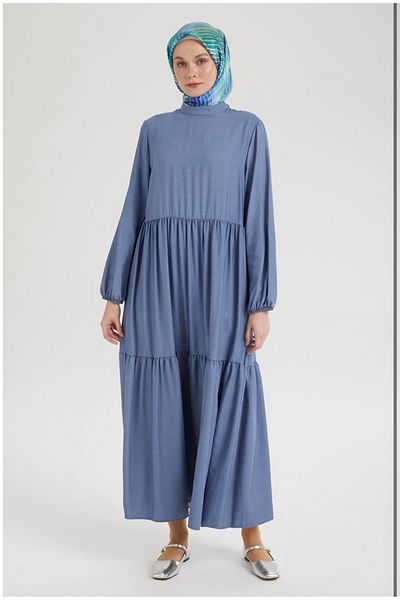 Armine rochie subțire din denim