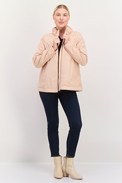 Geox Women Brand Logo Windbreaker Jacket, Peach