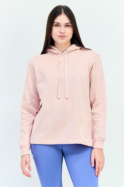 BSP Women Sportswear Fit Long Sleeve Outdoor Hoodie, Pink
