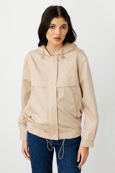 Ekol Palton cu glugă Camel-6032
