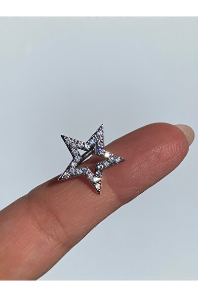 kurukafagift Yıldız Model  Çelik   Göbek Piercingi