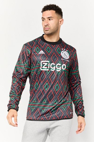 adidas Men Sportswear Fit Long Sleeves Football Sweatshirt, Multicolor