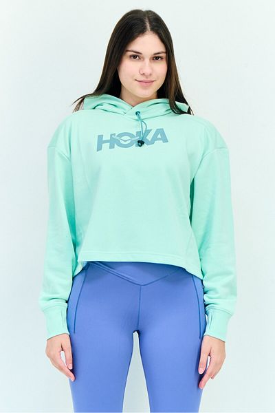 hoka Women Sportswear Fit Outdoor Hoodie, Lime Green