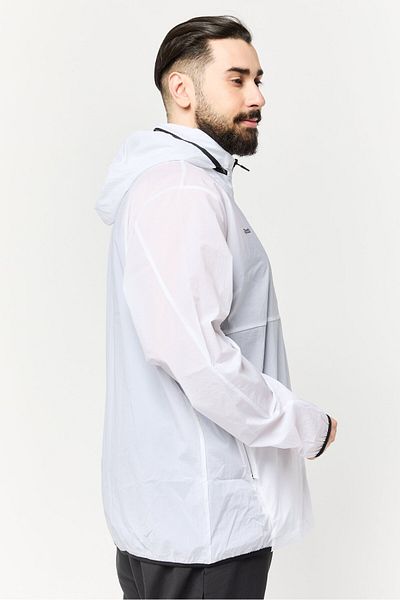 Reebok Men Sportswear Fit Training Hooded Sweatshirt, White