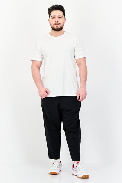 adidas Men Sportswear Fit Outdoor Sweatpants, Black