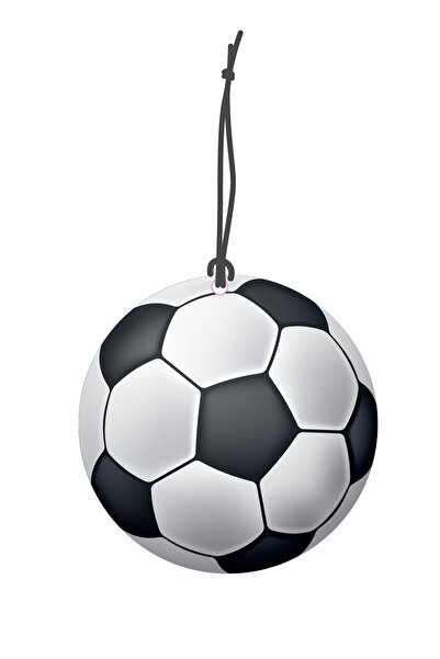 Genel Markalar Siyah Beyaz Futbol Topu Görselli Dekoratif Oto Kokusu ve Akses...