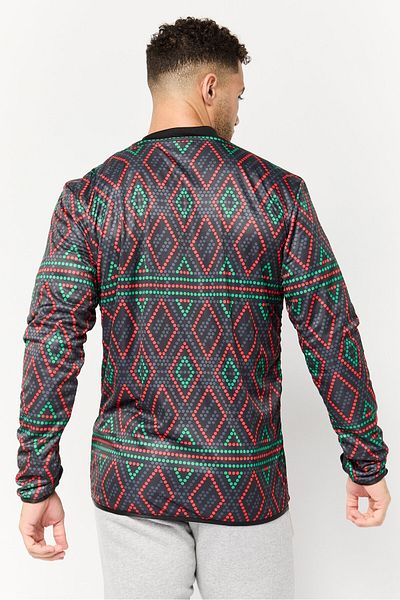 adidas Men Sportswear Fit Long Sleeves Football Sweatshirt, Multicolor