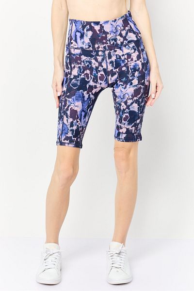 SKECHERS Women Sportswear Fit Biker Shorts, Multicolor