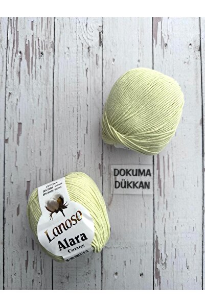 Lanoso Alara Cotton 50 Gr. Amigurumi Punch Örgü İpi Renk Kodu:977
