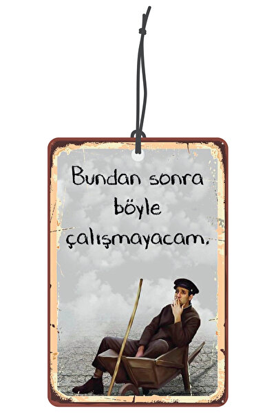 Genel Markalar Çöpçüler Kralı Görselli Dekoratif Oto Kokusu ve Aksesuar Seti