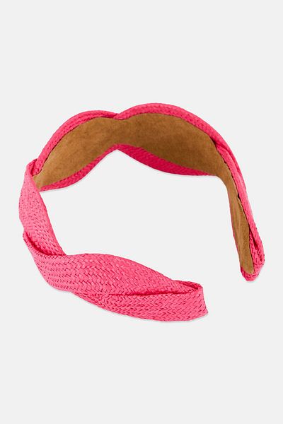 Orly Fashion Accessories Kids Girl Textured Hair Bow, Pink