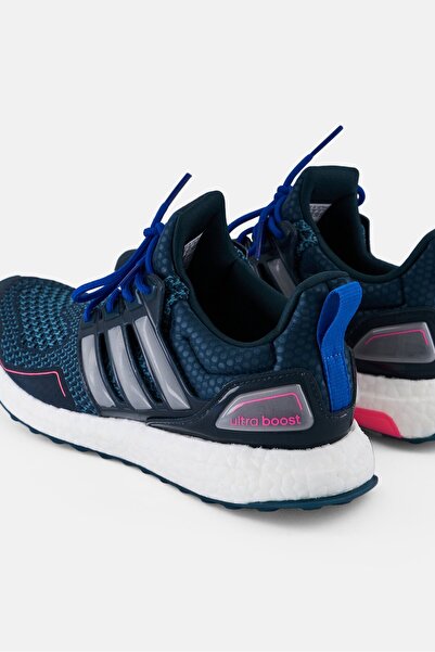 adidas Women Ultra Boost Lace Up Running Shoe, Teal Green