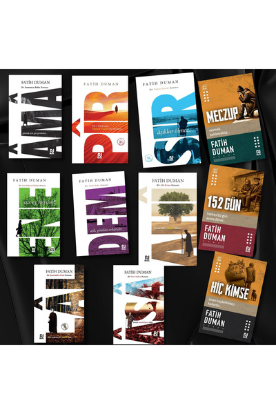 Nesil Yayınları Fatih Duman Seti Dem/Ene/Pir/Sır/Ahi/Ama/Lal/Asa/Meczup/152 G...