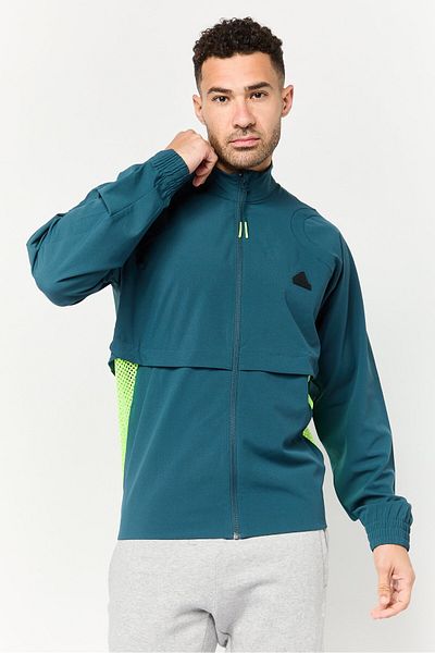 adidas Men Sportswear Fit Long Sleeves Outdoors Jackets, Multicolor