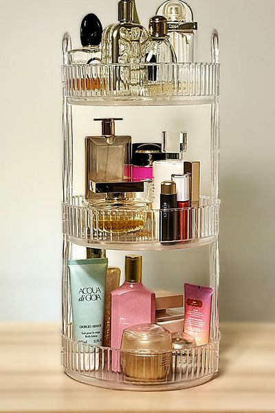 UNIQUE ME Transparent3 Bathroom Organizer Organizer