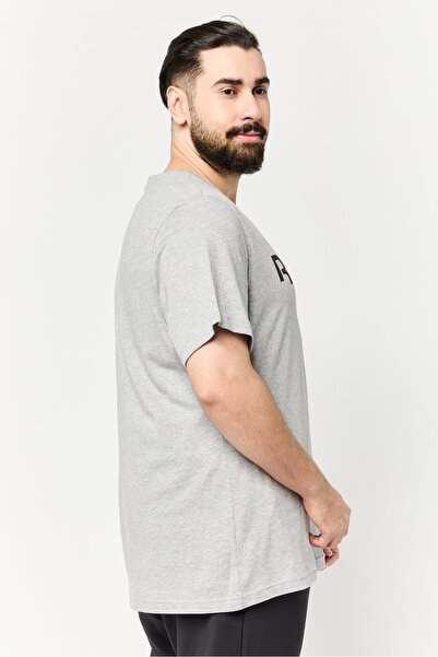 Reebok Men Sportswear Fit Short Sleeve Outdoor T-Shirt, Grey