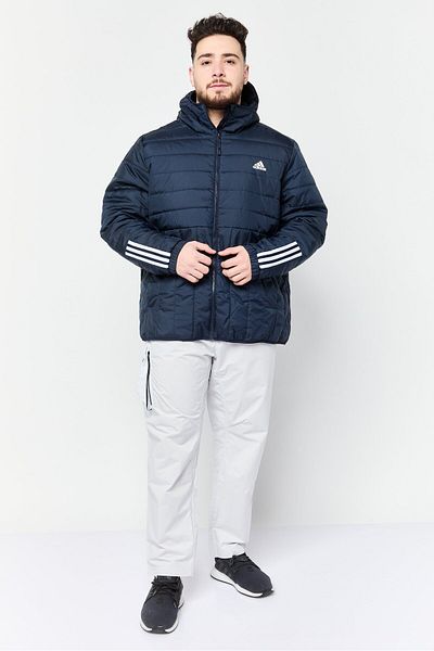 adidas Men Sporstwear Fit Long Sleeve Outdoor Jacket, Navy