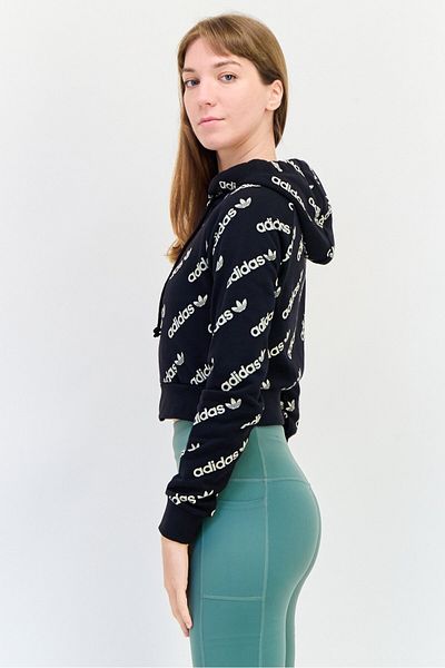 adidas Women Sportswear Fit Long Sleeves Outdoor Hoodie, Multicolor