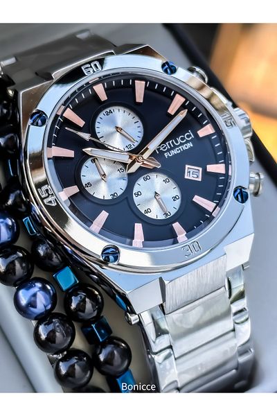 Ferrucci Design Functions Active Men's Wristwatch + bracelet