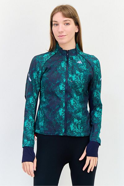 adidas Women Sportswear Fit Long Sleeves Outdoor Jacket, Multicolor