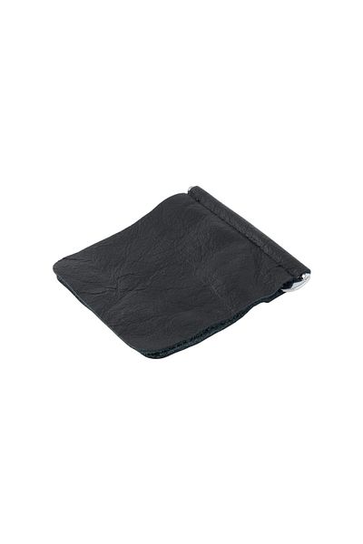 OEM Men's wallet with money clip, soft genuine leather, black – PR196