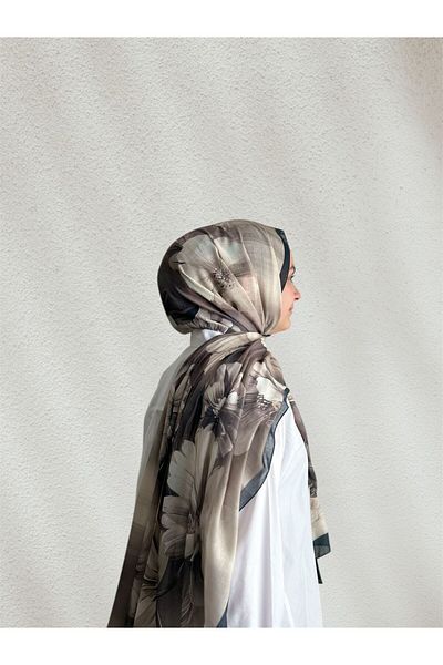 NEOMOON Flower Pattern Soft Shawl