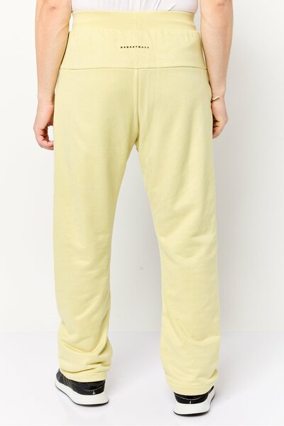 adidas Men Sportswear Fit Outdoor Sweatpants, Light Yellow