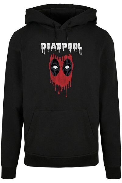 ABSOLUTE CULT Herren Deadpool - Tropfende Kopf-Kapuze