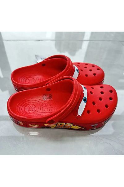 Gofeel Papuci cu imprimeu Red Lightning Mcqueen