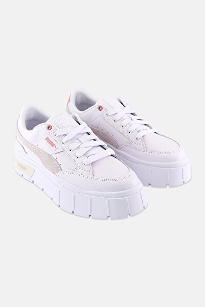 Puma Women Lace Up Outdoor Shoes, White