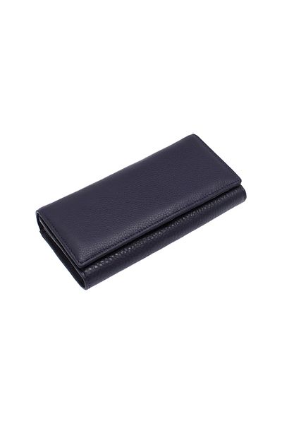 OEM Women's wallet, made of genuine leather, Tita, Multiple compartments, Purple - PR532