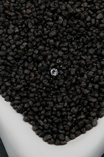 TREND COLLECTİON 2-4-6 mm Unisex Çelik Küpe Beyaz Zirkon Taşlı 3 Çift Mıknatıslı Manyetik Çelik Küpe