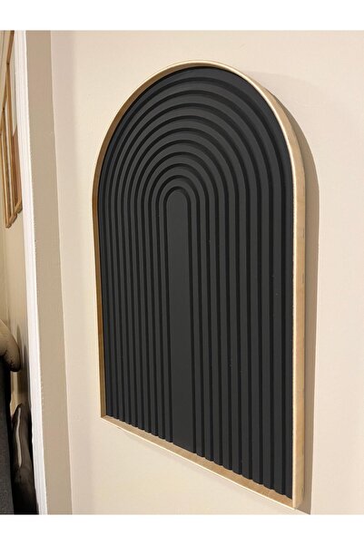 CIGILWOOD BLACK BELT AHŞAP BOHEM İSKANDİNAV TABLO