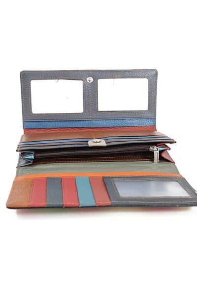 OEM Women's wallet Westal PT806, genuine leather, multicolor