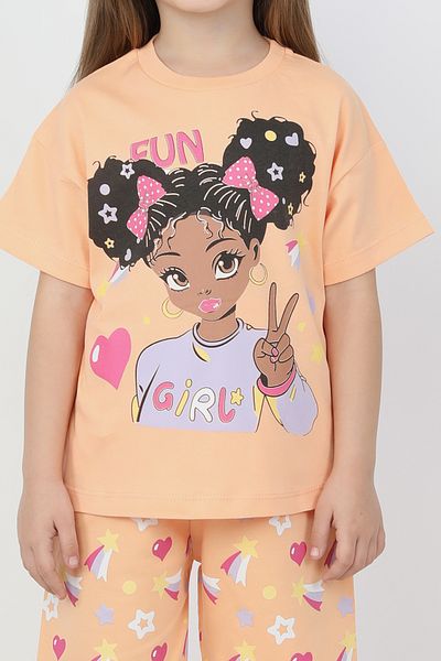 e-çocuk Fun Girl 2-Piece Girl's Suit 4869
