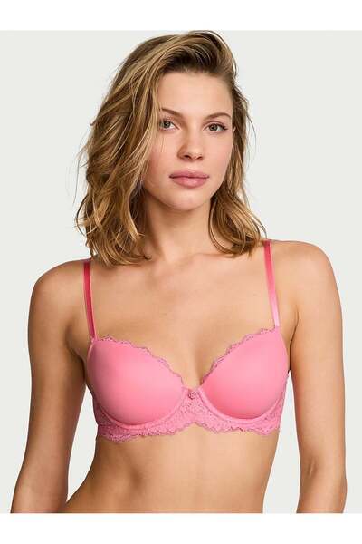 Victoria's Secret Pürüzsüz Dantelli Hafif Dolgu Destekli Klasik Toparlayıcılı...