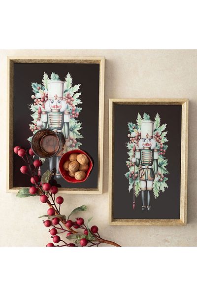 Mudo Concept Christmas Female Edition Decorative Tray 25X40 cm