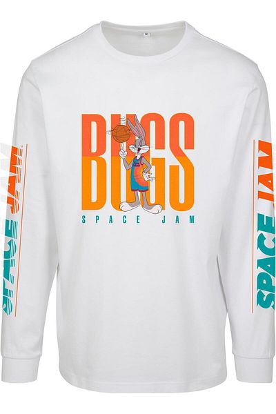 Mister Tee Herren Space Jam Big Bugs Playing Langarmshirt