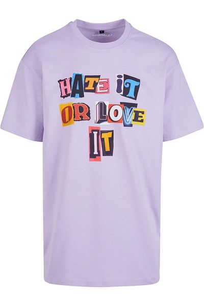 Upscale by Mister Tee Unisex Hate It Or Love It Oversize Tee