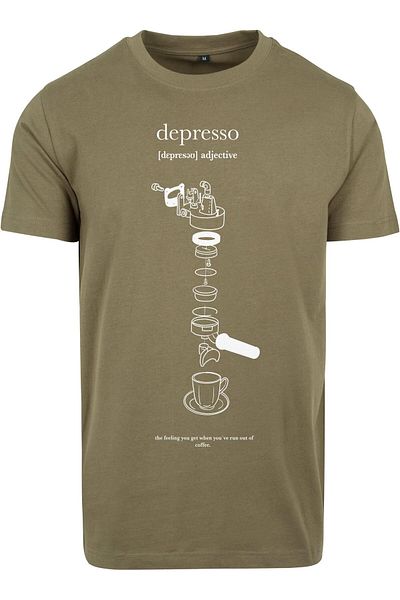 Mister Tee Herren Depresso Tee