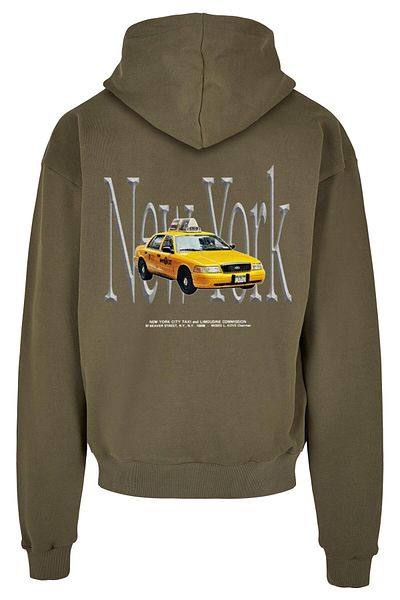 Upscale by Mister Tee Herren Ny Taxi Hoodie