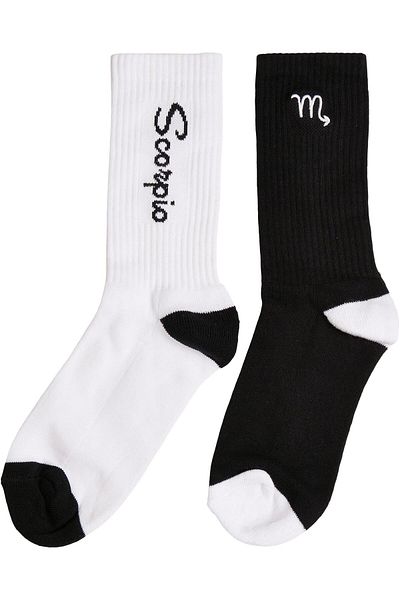 Mister Tee Unisex Zodiac Socks 2-pack