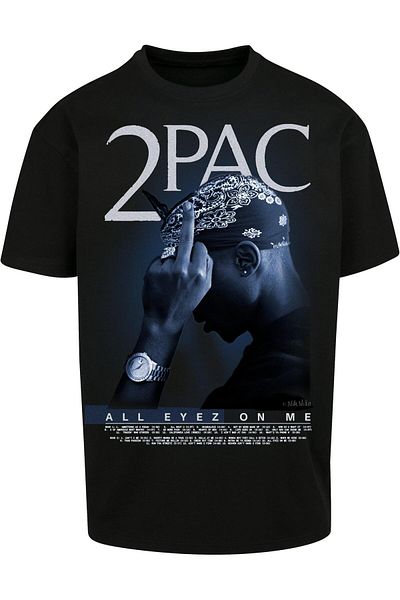 Upscale by Mister Tee Herren Tupac All F*ck The World 2.0 Oversize Tee