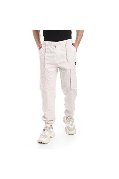 COUP Men Gabardine Jogger Pants 1330175 - L.beige