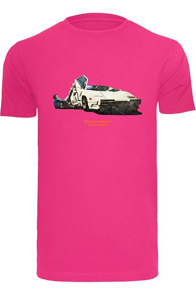Mister Tee Herren Weekend Wolf Tee