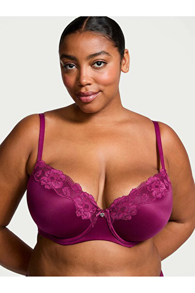 Victoria's Secret Hafif Dolgu Destekli Dantelli Demi Sütyen
