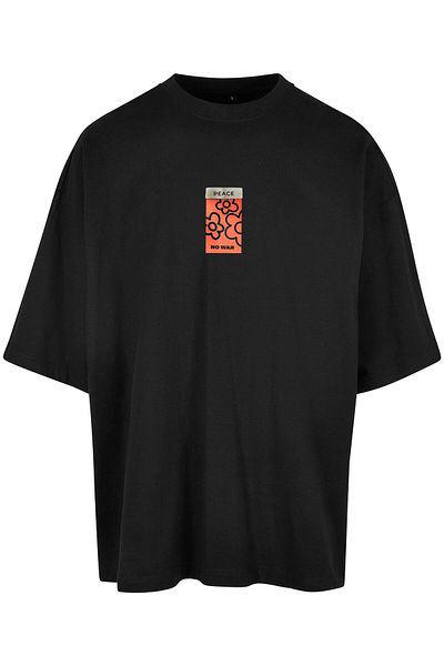 Upscale by Mister Tee Unisex Puffer Peace Huge Tee