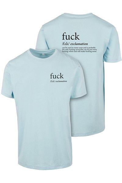 Mister Tee Herren Fck Tee