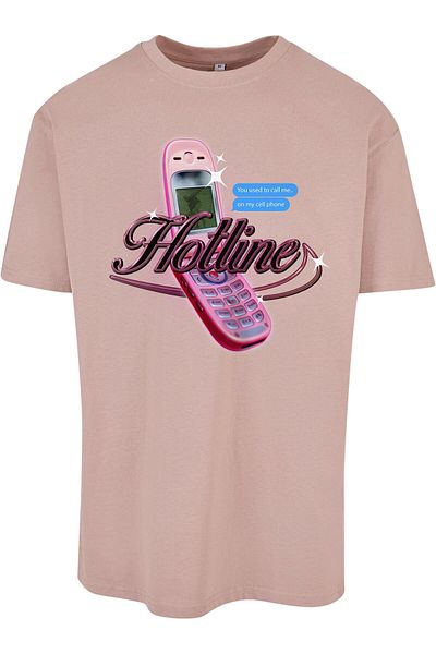 Upscale by Mister Tee Unisex-Hotline-Oversize-T-Shirt
